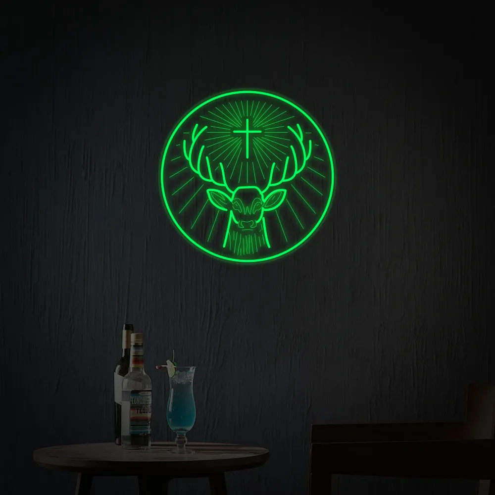 "Duitse Jagermeister-Likeur" Neon Verlichting
