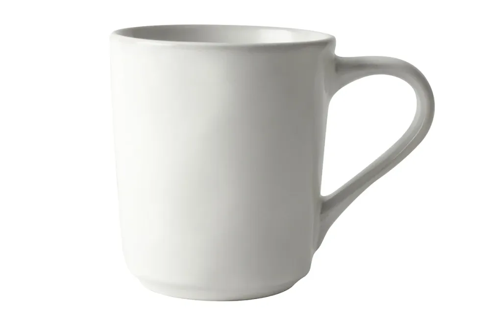 Dutch Rose Organic Set 4 Mugs Wit 0,39l Wit Aardewerk