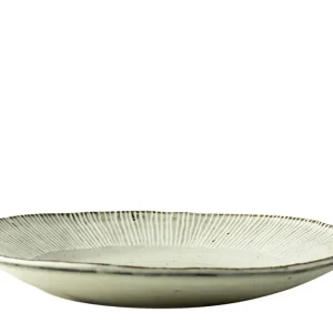 Dutch Rose Organic Set 4 Platte Borden Crème 21,5cm Crème Aardewerk