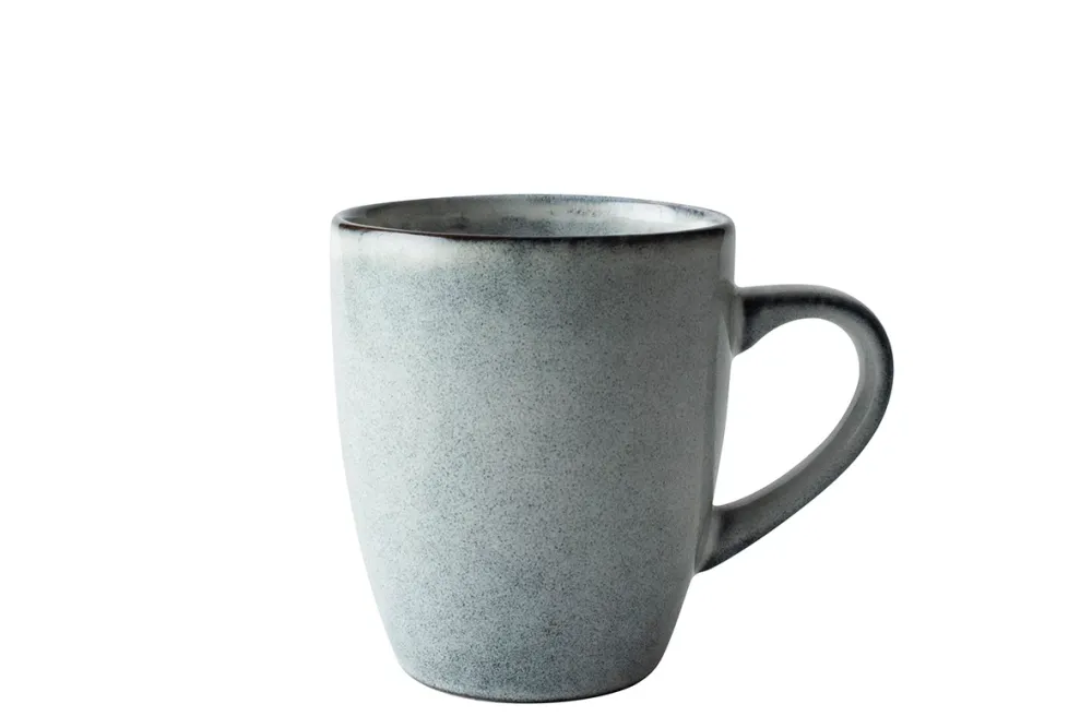 Dutch Rose Serenity Set 4 Mini mugs Grijs 25 cl. Grijs Aardewerk