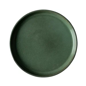 Dutch Rose Serenity Set 4 Platte borden 18,5 cm Groen Groen Aardewerk