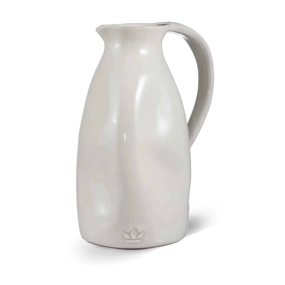 Dutchdeluxes - Luxe - Aardewerk - Medium - Karaf - Wit