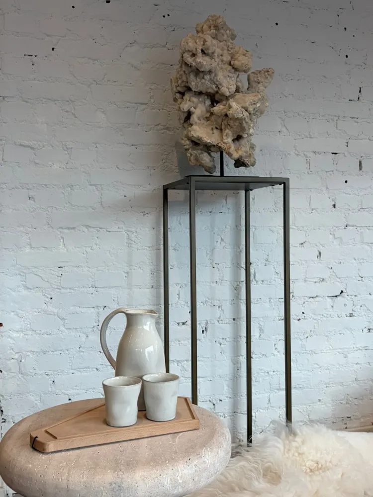 Dutchdeluxes - Luxe - Aardewerk - Medium - Karaf - Wit