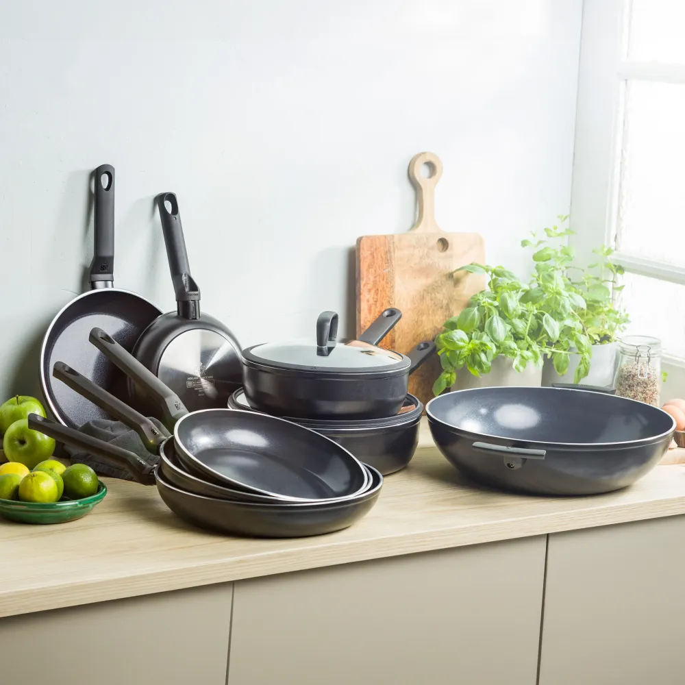 Easy induction koekenpan 20 cm en 26 cm