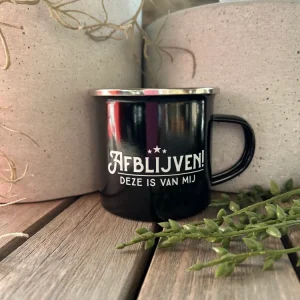 Emaille Mok Afblijven