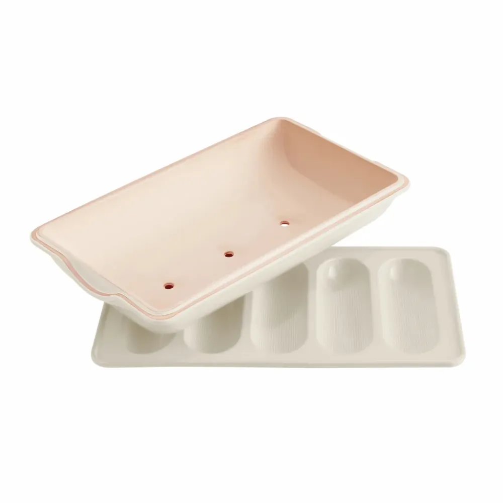 Emile Henry Baguettesvorm mini E-box - 390x230mm - Lin