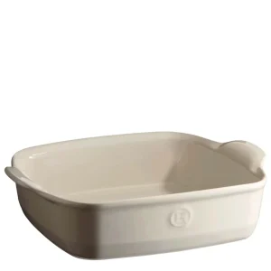 Emile Henry Bak-en braadslede Ultime Argile Square 28x24cm - 1.80l