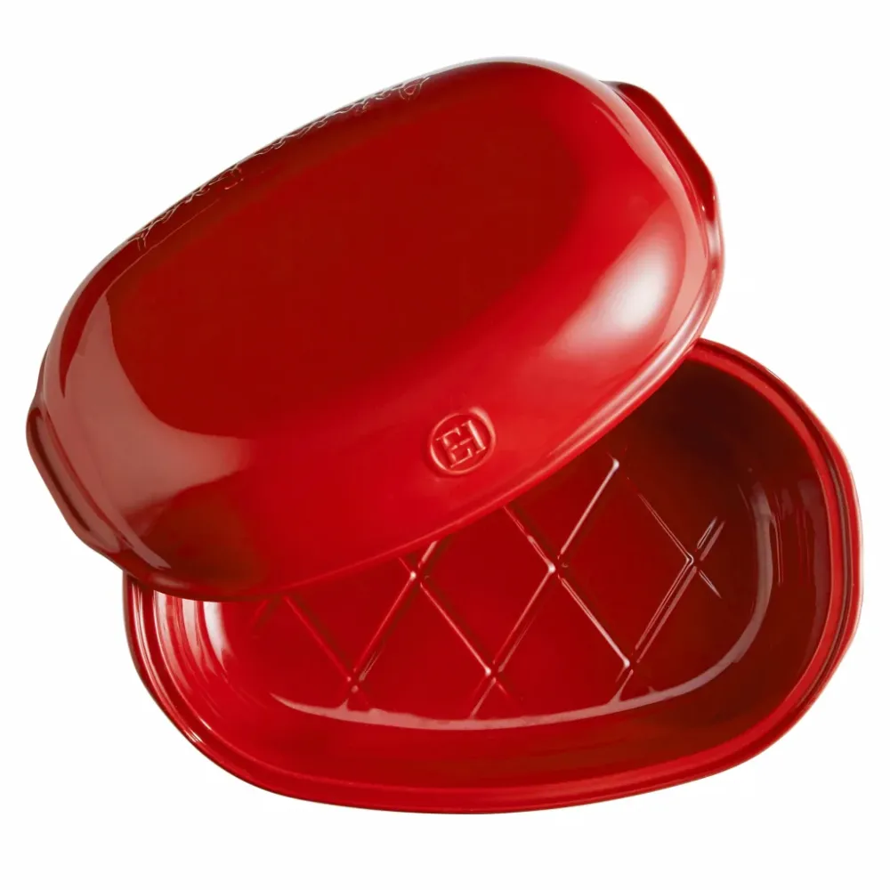 Emile Henry Broodbakvorm ambachtelijk E-box - 340x215x150mm - Grand Cru