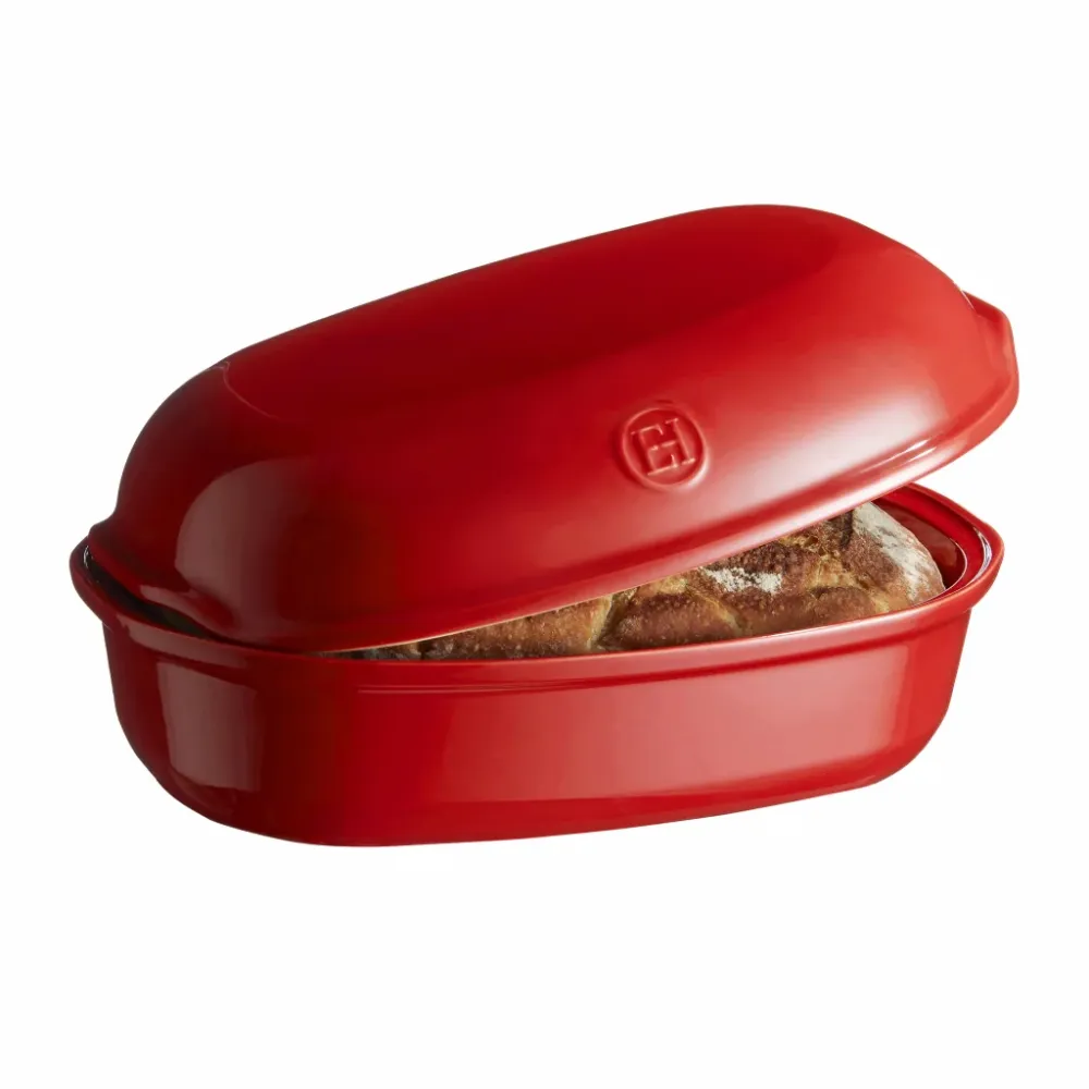 Emile Henry Broodbakvorm ambachtelijk E-box - 340x215x150mm - Grand Cru