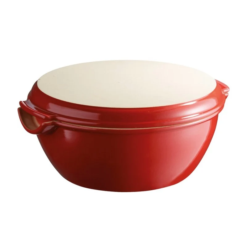 Emile Henry Broodvorm rond Grand Cru 32.5x29.5x14cm - 5.2l