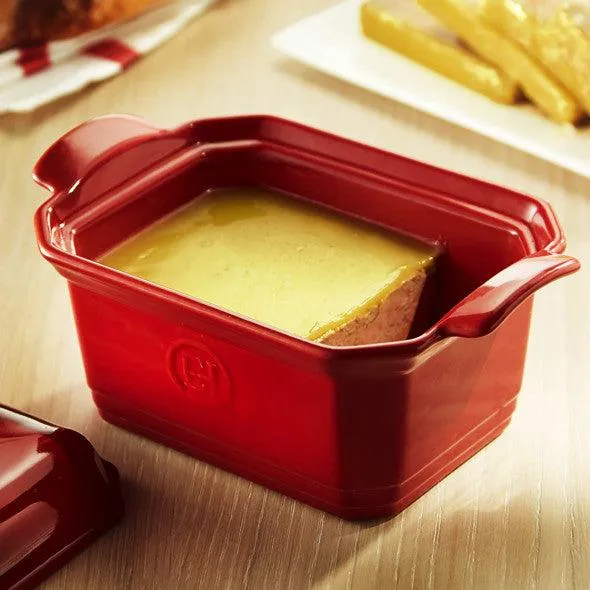 Emile Henry Pasteivorm met aandrukker Grand Cru 19x12cm - September