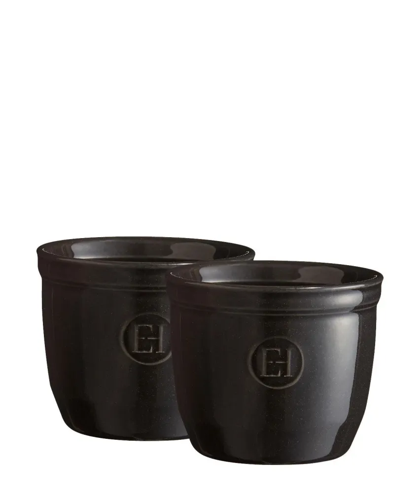 Emile Henry Ramekin Fusain Ø8.5cm 2st.