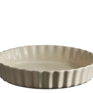 Emile Henry Taartvorm gekarteld hoog Argile Ø24cm - 1.15l