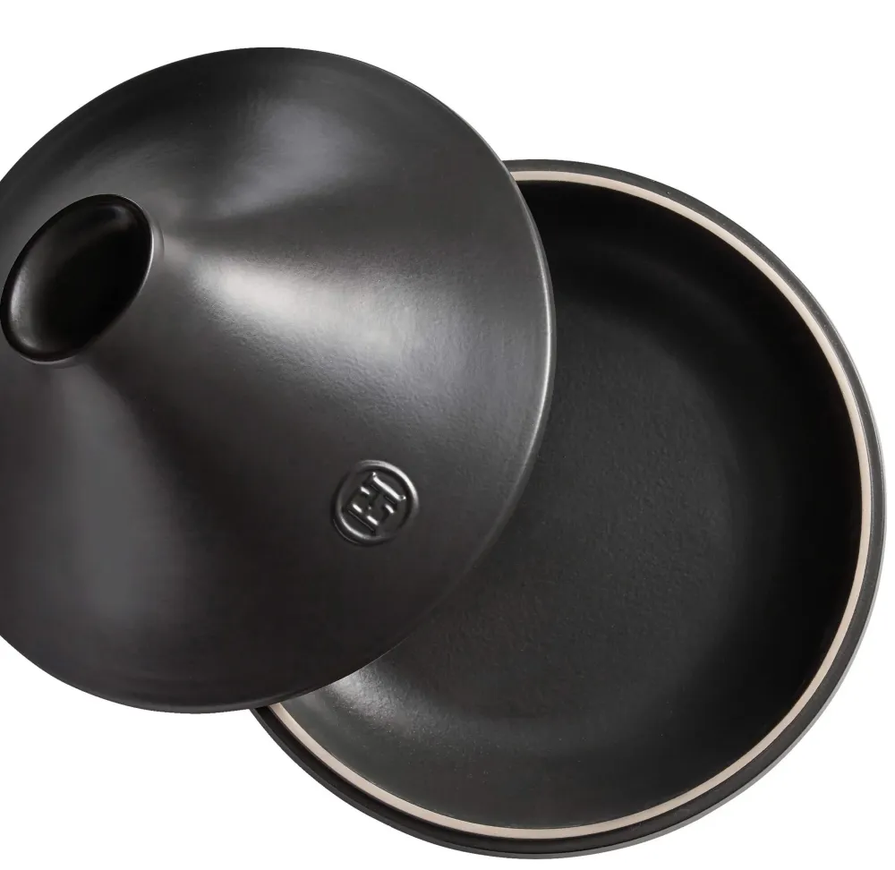 Emile Henry Tajine Delight - Zwart - ø 33.5 cm / 4 liter