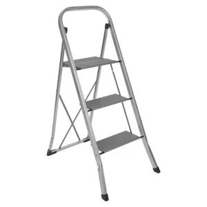 Huishoudladder Aluminium 3 treden ESCALO