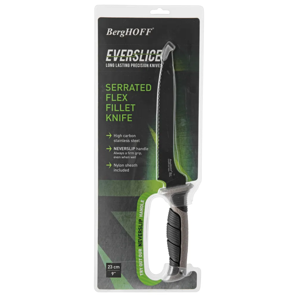 Essentials Gekarteld flexibel fileermes 23 cm Everslice