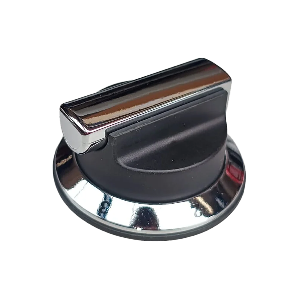 Falcon Grill knop Professional en Leckford Deluxe (P059077)(Chroom)