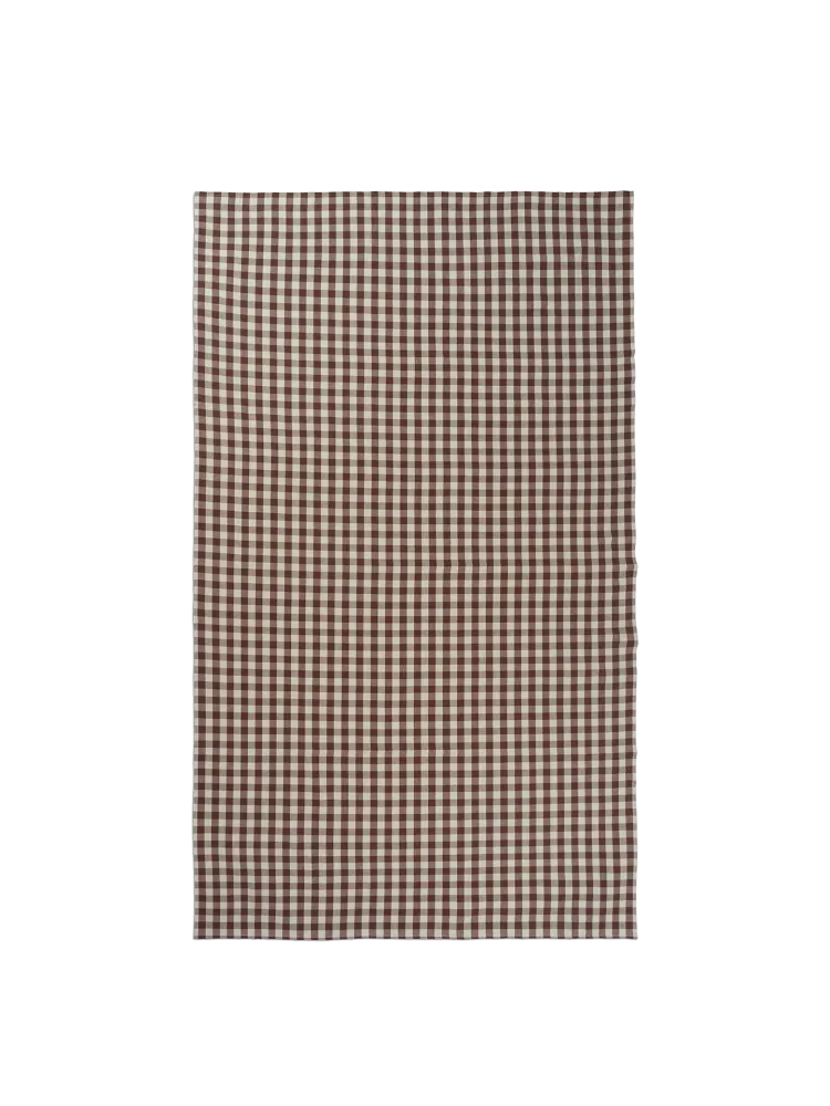 Bothy Check Tablecloth - Cinnamon/Grey Green Ferm Living - COM
