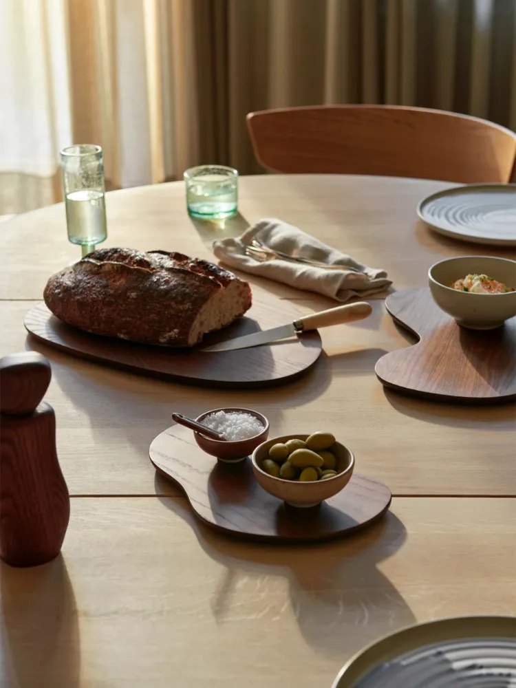 Cairn Cutting Boards - Set 3 - Dark Brown Ferm Living - COM