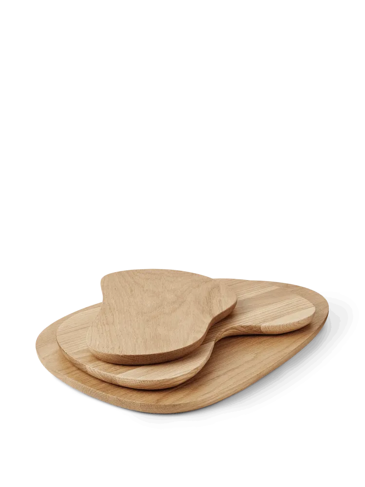 Cairn Cutting Boards - Set 3 - Oak Ferm Living - COM