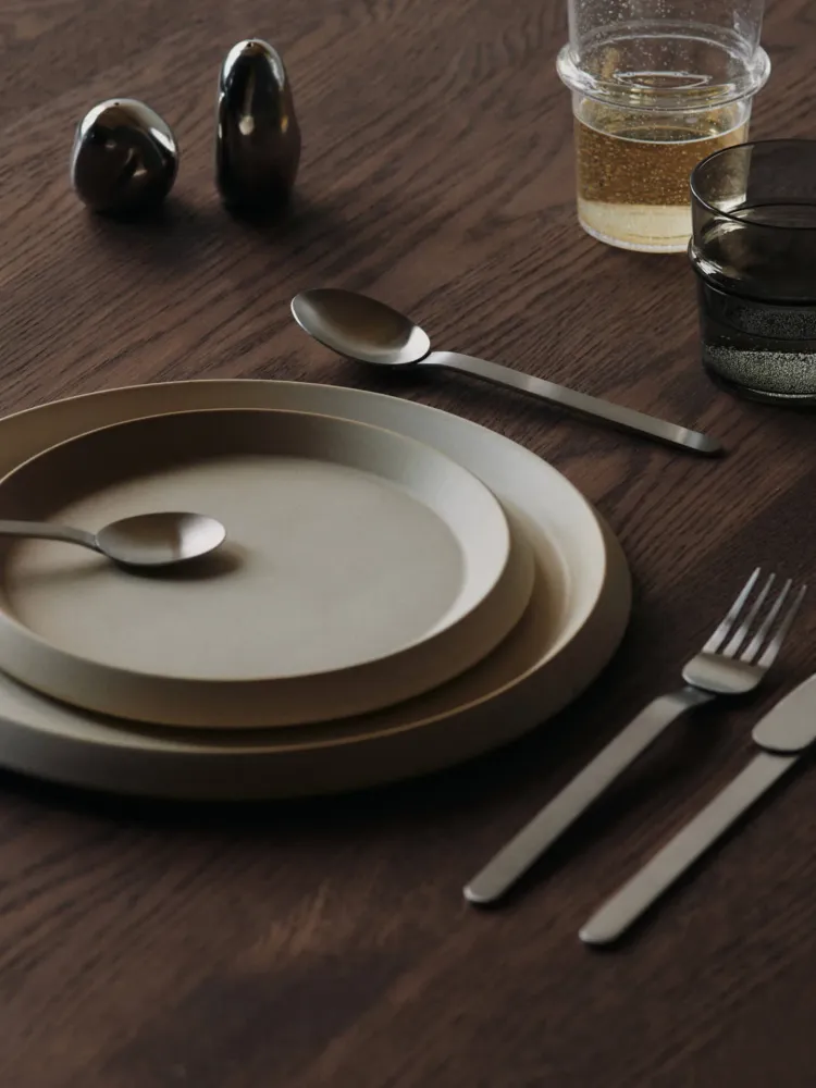 Erena Dinner Plate - Ø29 - Cream Ferm Living - COM