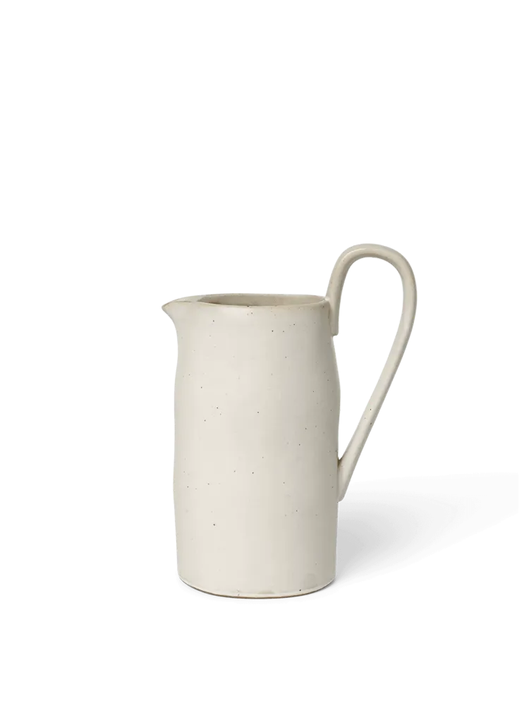 Flow Jug - Off-White Speckle Ferm Living - COM