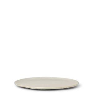Flow Plate - Large - Off-White Speckle Ferm Living - COM