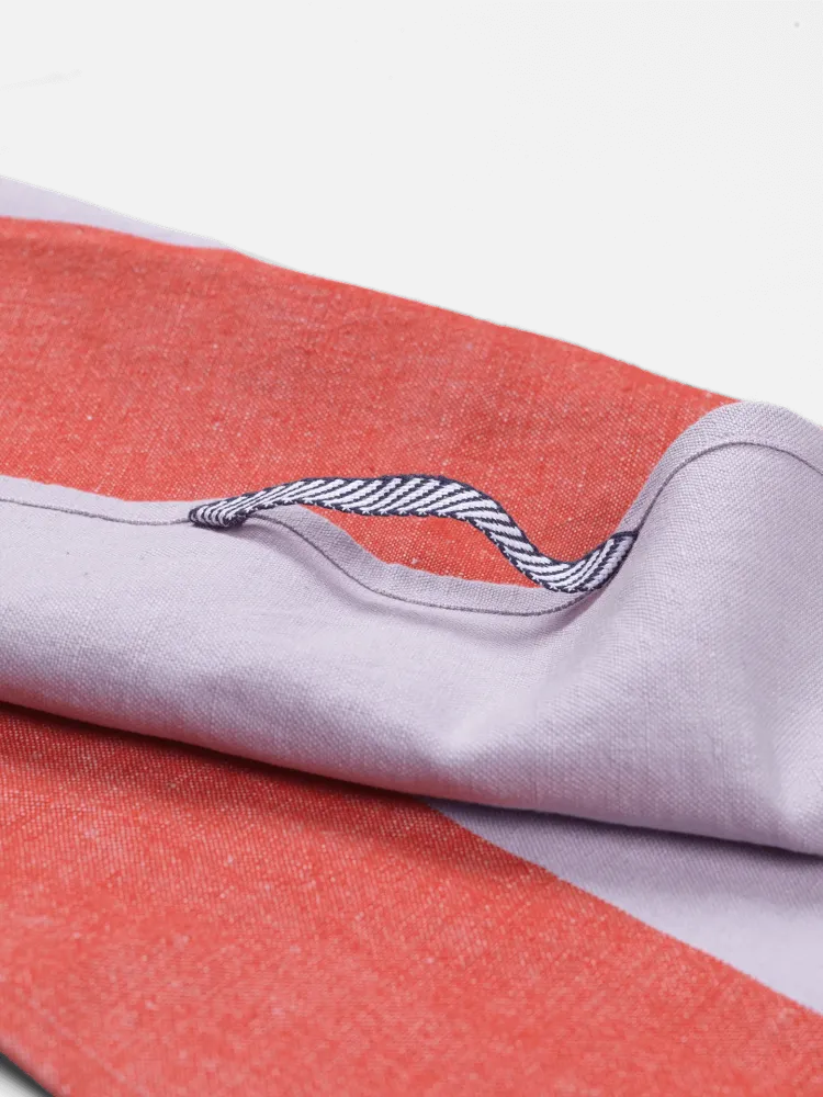 Hale Tea Towel - Red/Lilac Ferm Living - COM