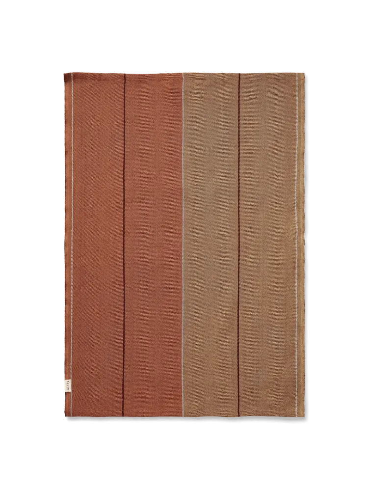 Ito Tea Towel - Set 2 - Hazel/Oat Ferm Living - COM