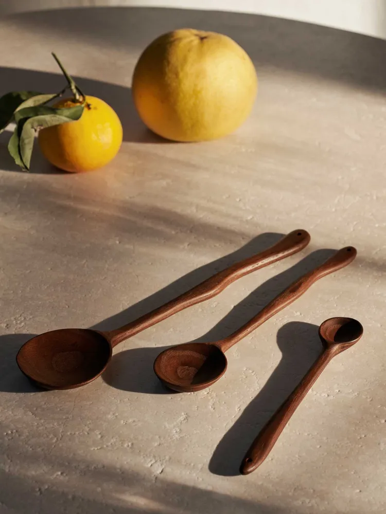 Meander Spoon - Dark Brown 20 Ferm Living - COM