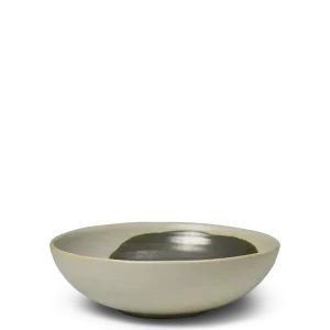 Omhu Bowl - Large - Off-White/Charcoal Ferm Living - COM
