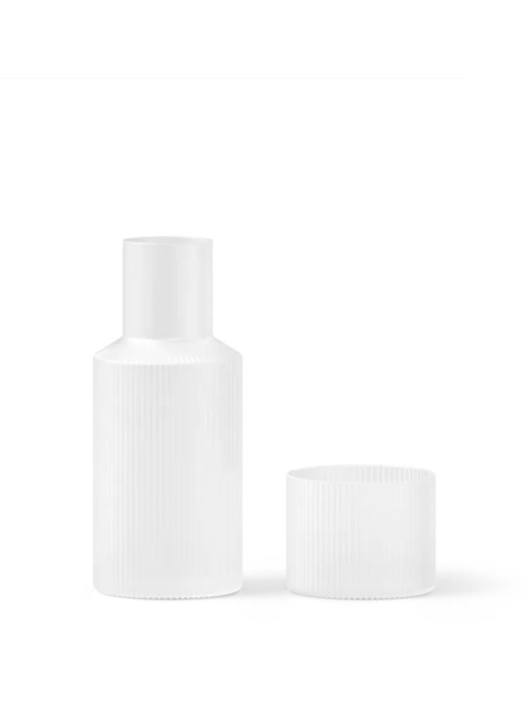 Ripple Carafe Set - Small - Frosted Ferm Living - COM