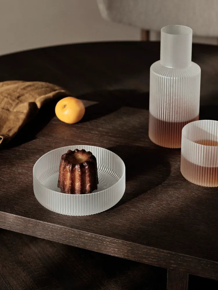 Ripple Serving Bowls - Set 4 - Frosted Ferm Living - COM