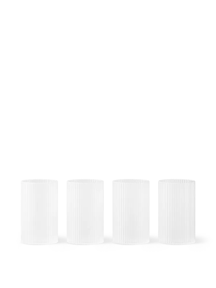 Ripple Verrines - Set 4 - Frosted Ferm Living - COM