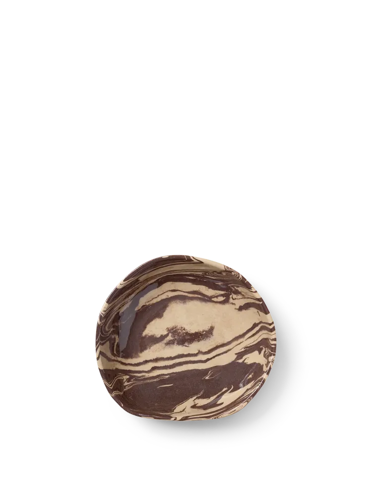 Ryu Bowl - 28 - Sand/Brown Ferm Living - COM