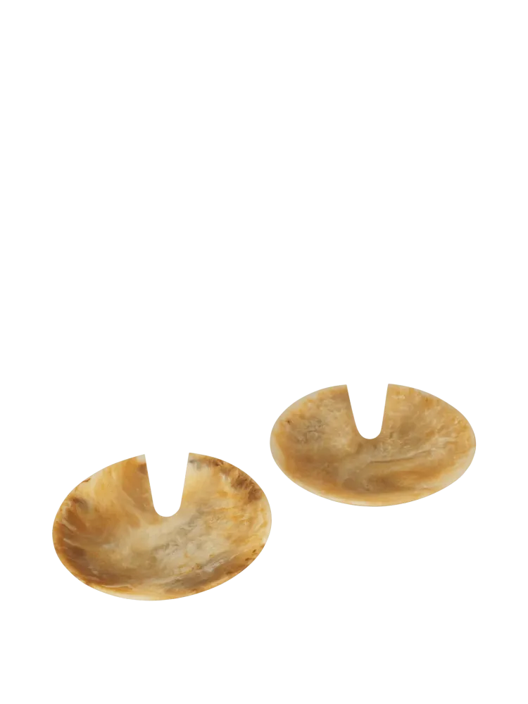 Sol Salad Servers - Set 2 - Sugar Kelp Ferm Living - COM