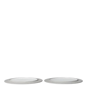 Sonae Dessert Plates - Ø22 - Set 2 - Grey/White Ferm Living - COM