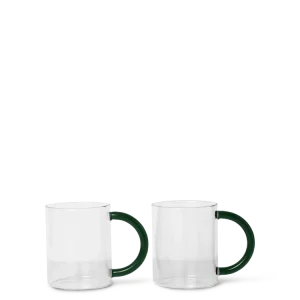 Still Mugs - Set 2 - Clear Ferm Living - COM