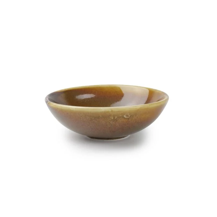 F2D | Kom 12,5xH4cm brown Escura 12/box Fine Dining & Living