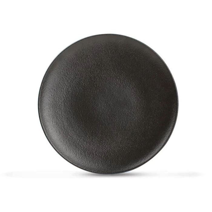F2D | Plat bord 21cm black Dusk 4/box Fine Dining & Living