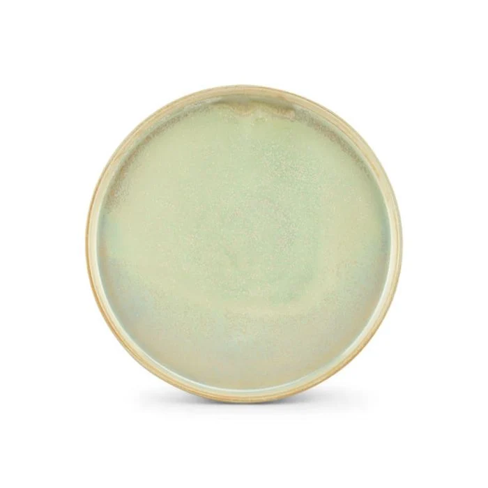 F2D | Plat bord 24xH1,5cm turquoise Structo 4/box Fine Dining & Living
