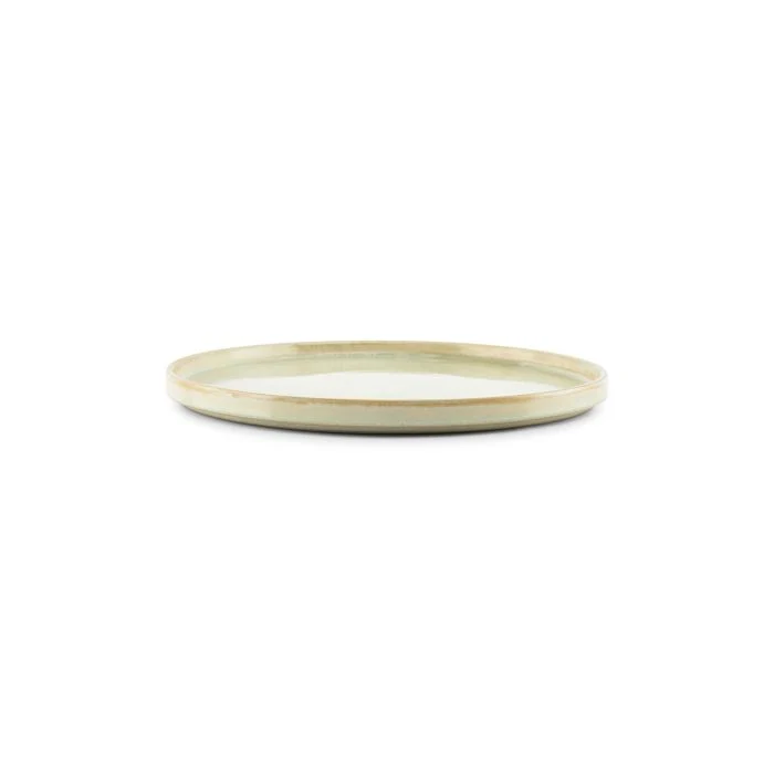 F2D | Plat bord 24xH1,5cm turquoise Structo 4/box Fine Dining & Living