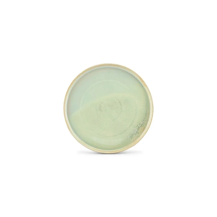 F2D | Plat bord 28xH1,5cm turquoise Structo 4/box Fine Dining & Living