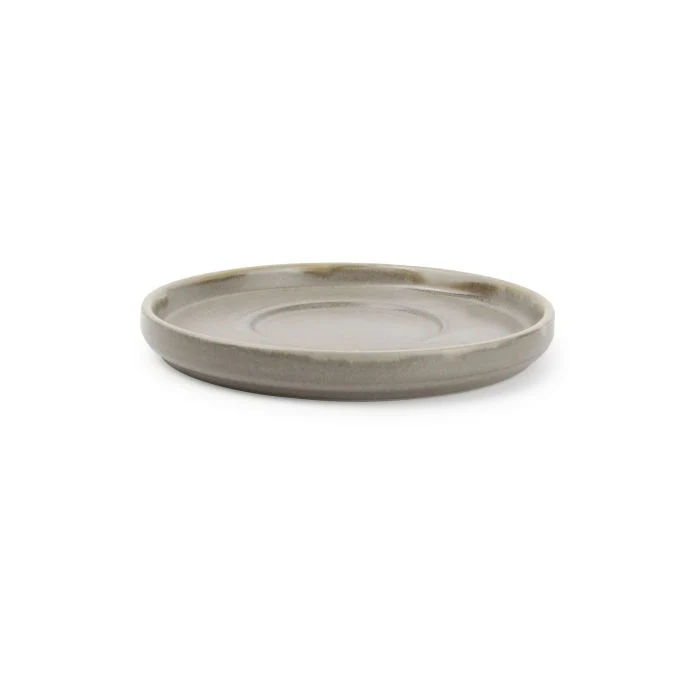 F2D | Schotel 14xH1,5cm brown Structo 4/box Fine Dining & Living