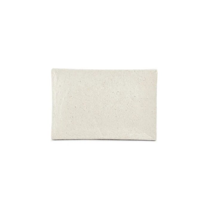F2D | Serveerschaal 31x21xH3cm chalk white Calca 4/box Fine Dining & Living