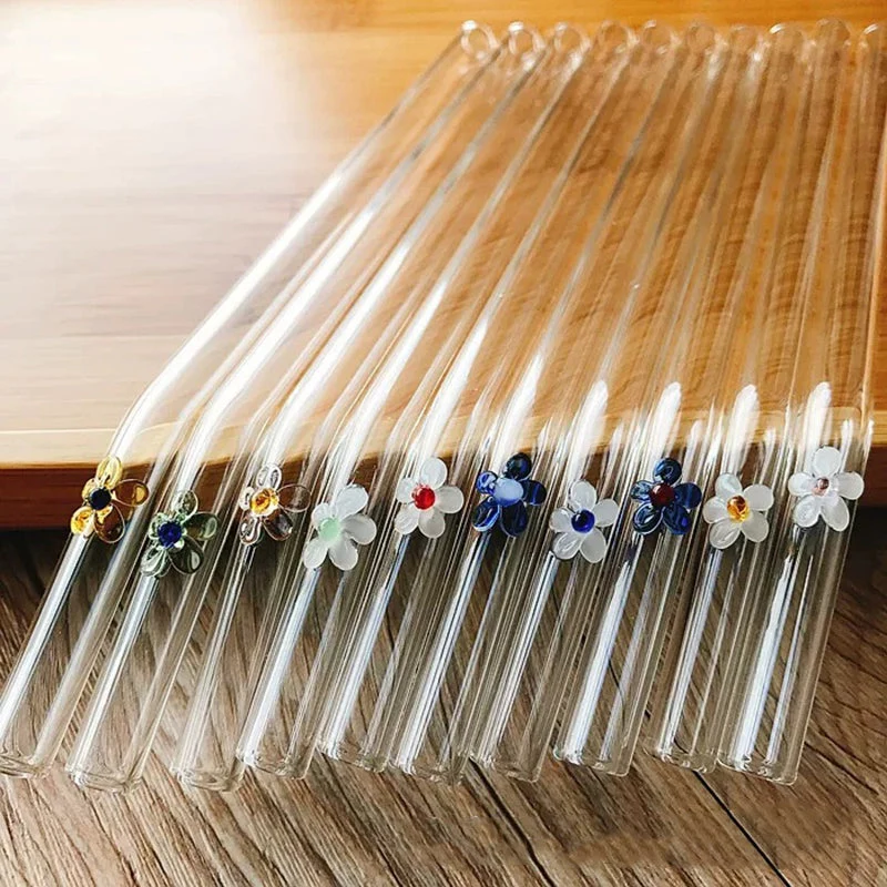 Glas lood rietjes finebay