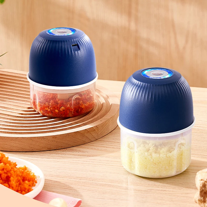 Mini elektrische knoflookpers finebay