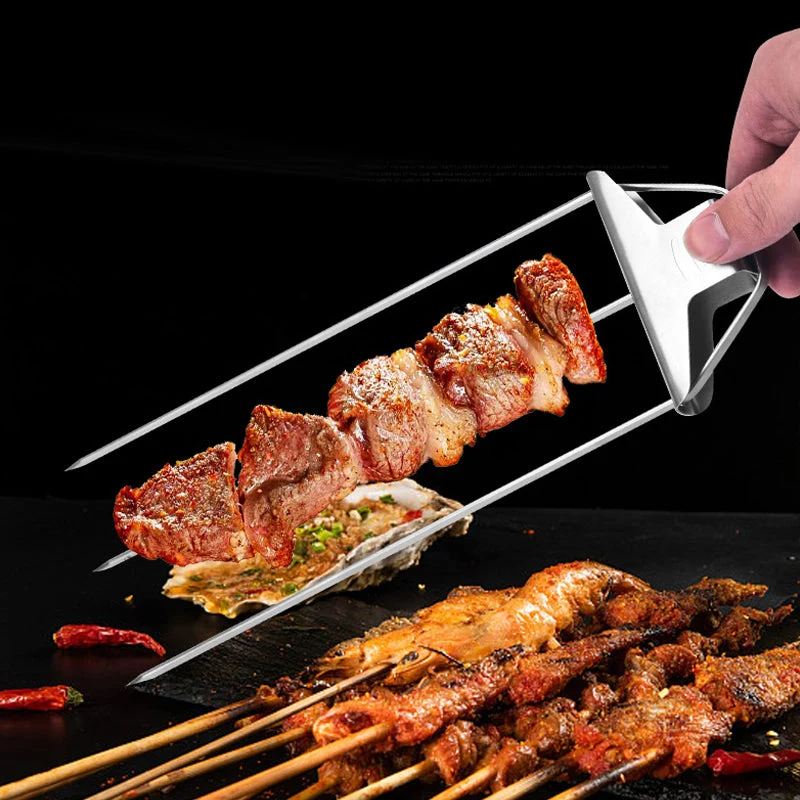 3-weg grillspiesjes - GrillSavant finebay.nl