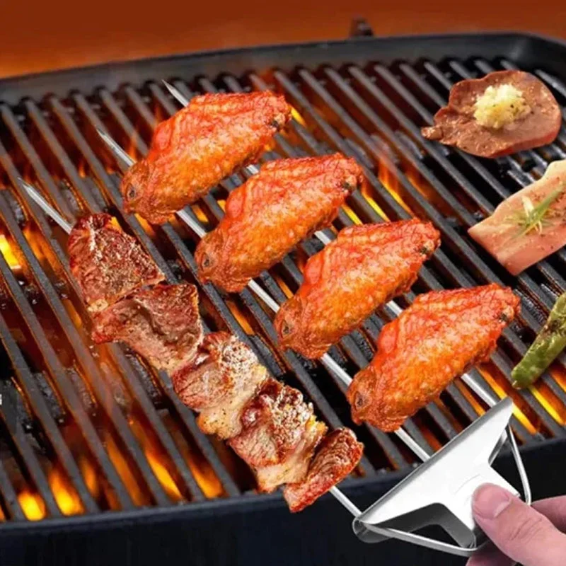 3-weg grillspiesjes - GrillSavant finebay.nl