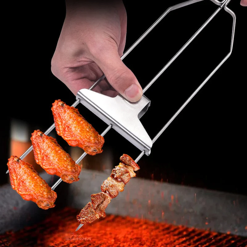 3-weg grillspiesjes - GrillSavant finebay.nl